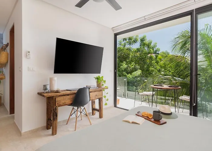 Boho Style Penthouse With Private Pool 150 Wifi * Tulum
