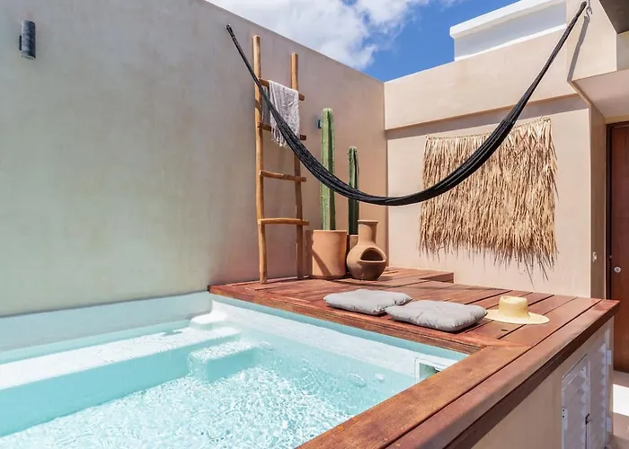 Apartamento Boho Style Penthouse With Private Pool 150 Wifi Tulum