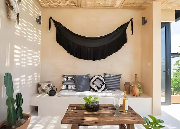 Boho Style Penthouse With Private Pool 150 Wifi Apartamento